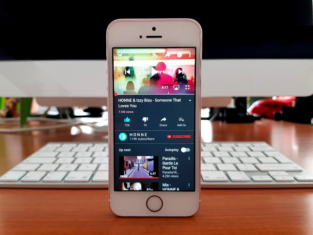 Application pour youtube iphone