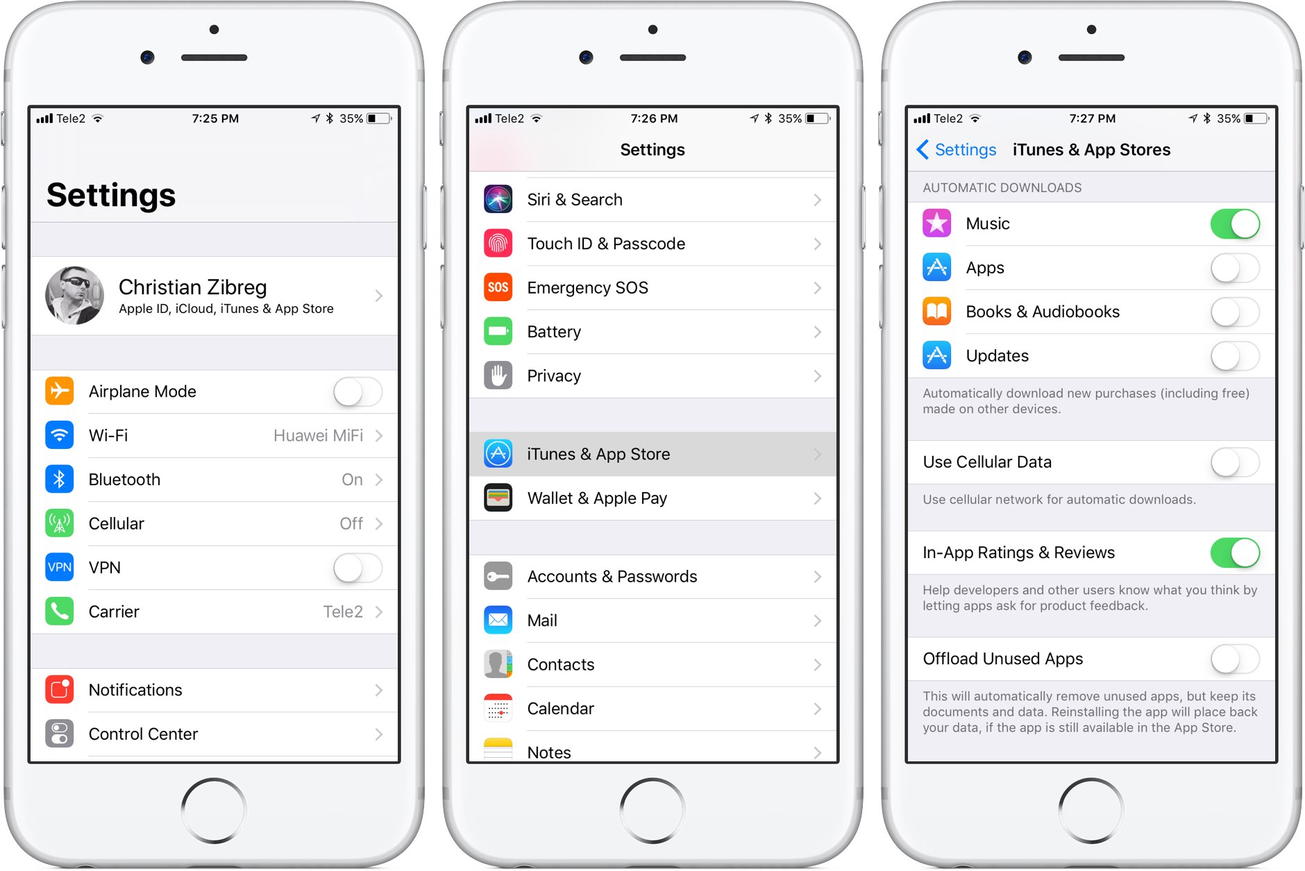 Supprimer un application sur iphone