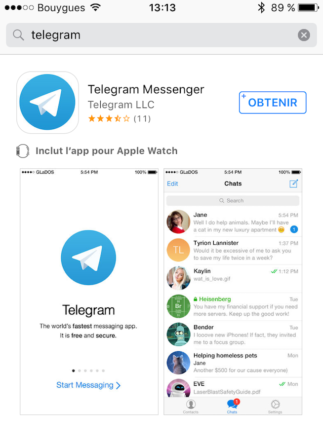Comment installer application sur iphone 5