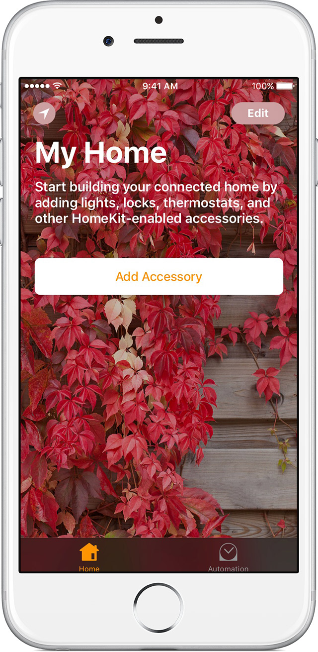 Home application iphone