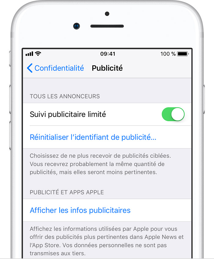 Désinscrire application iphone