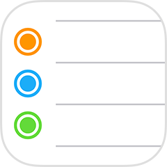 Application rappels iphone