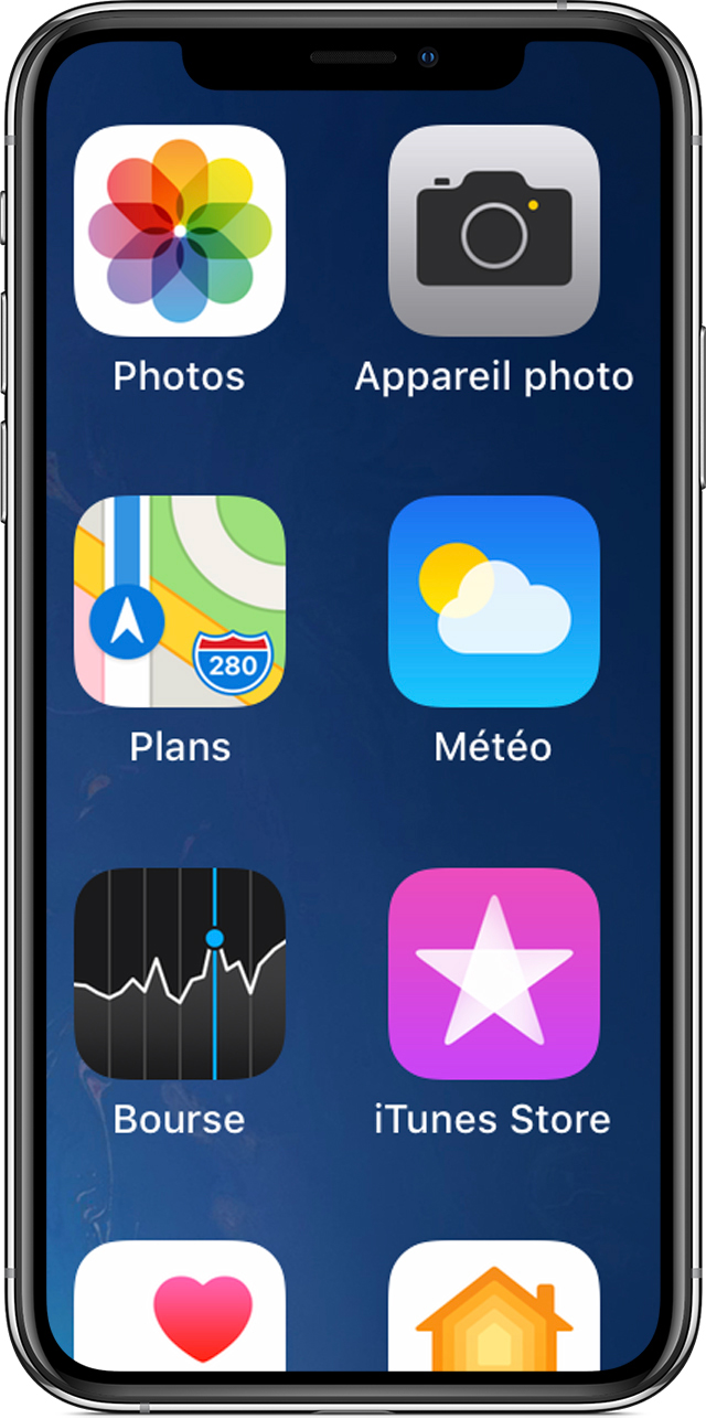 Desactiver application iphone