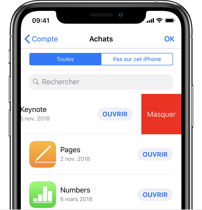 Les application ne se telecharge pas iphone