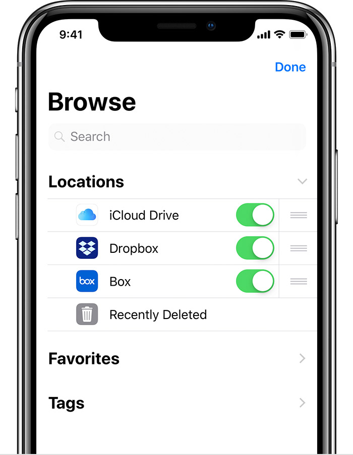 Application application iphone