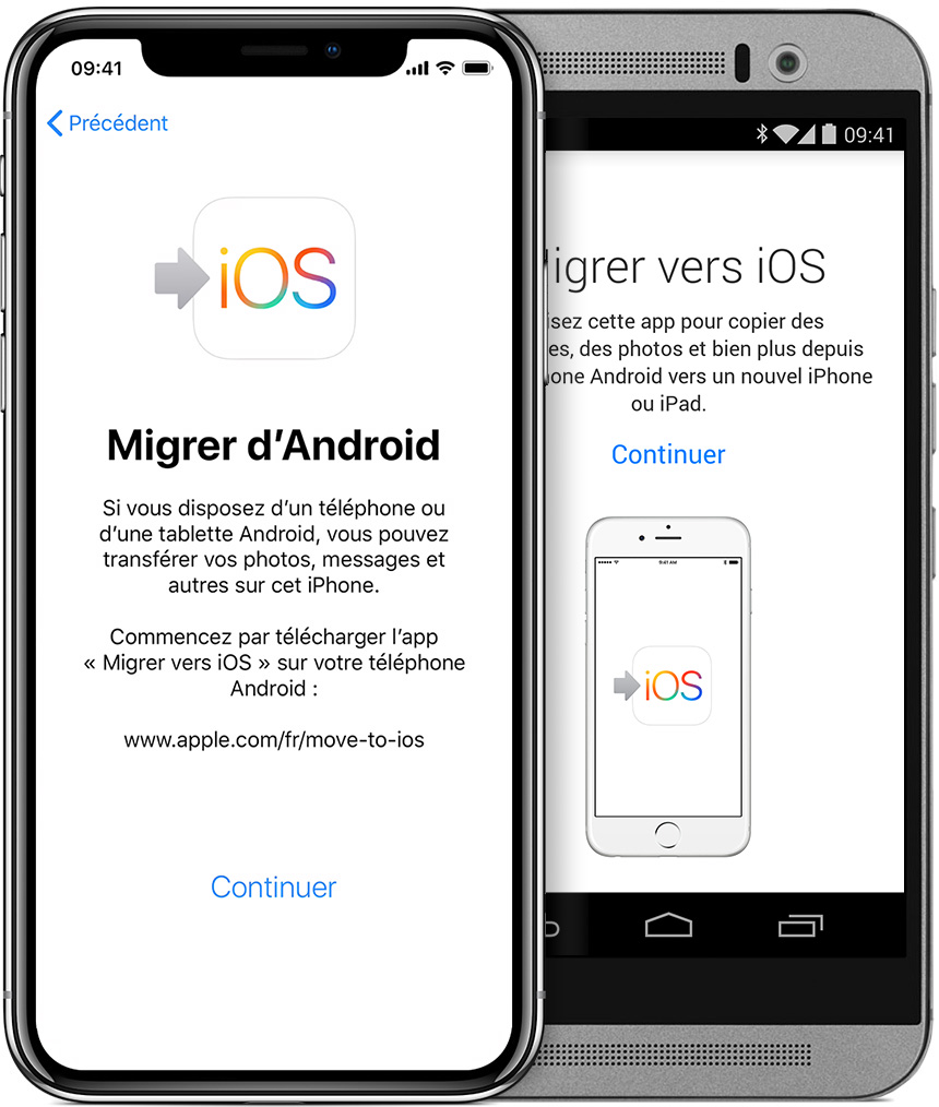 Iphone ecran application et données