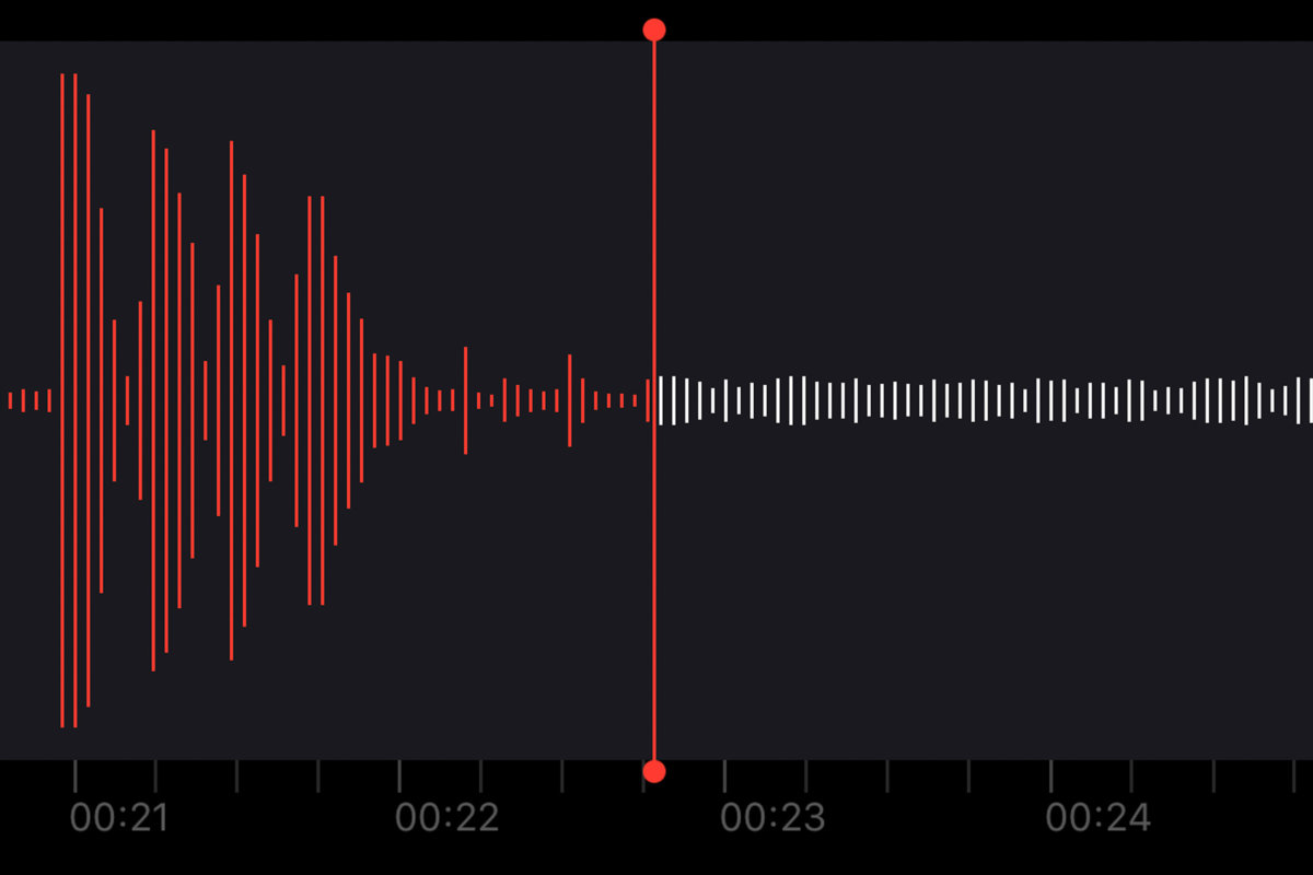 Application iphone memo vocal
