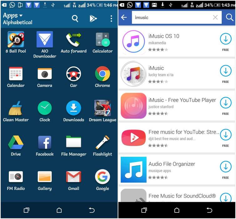 Emulateur application iphone sur android