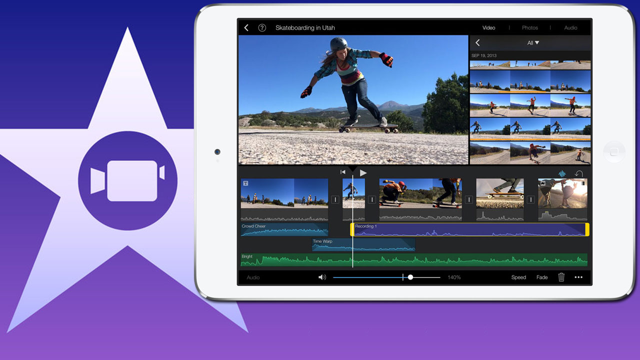 Application iphone montage photo video