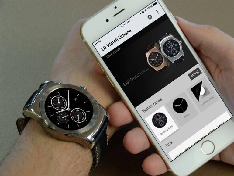 Application montre connectée iphone