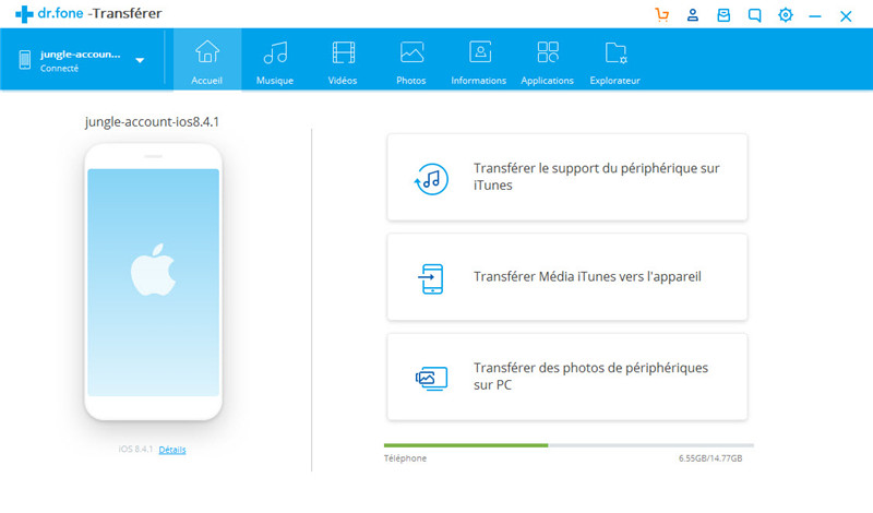 Comment installer une application de pc vers iphone