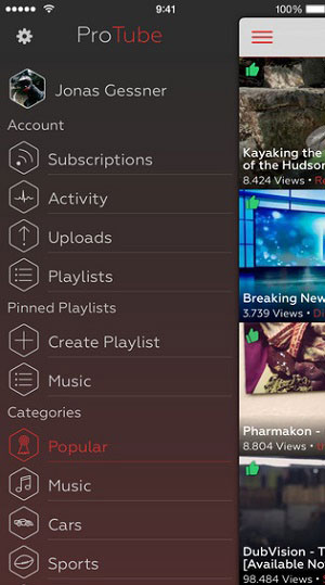 Application iphone pour telecharger video youtube
