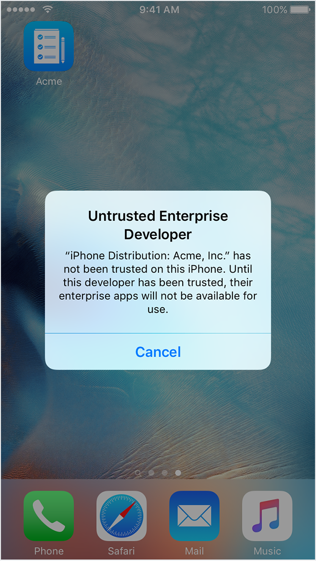 Développer application iphone