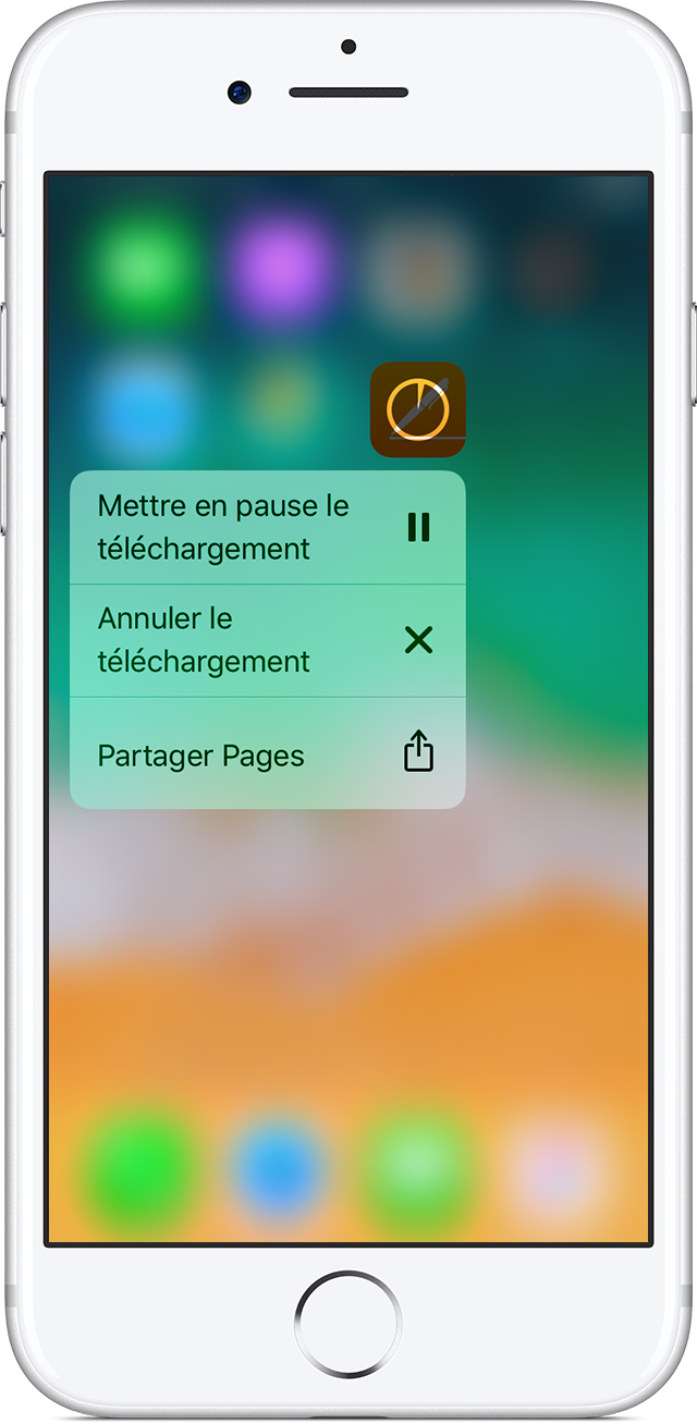 Application iphone compte pas