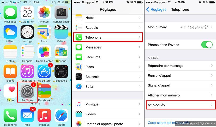 Application pour mettre un mot de passe au sms iphone