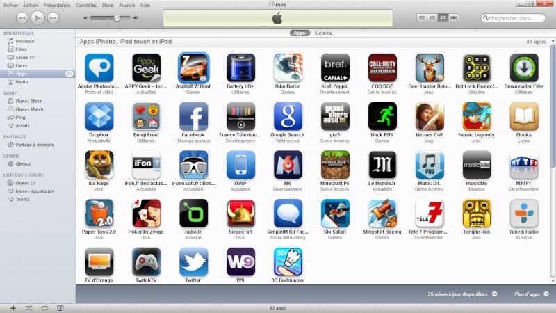 Iphone supprimer application