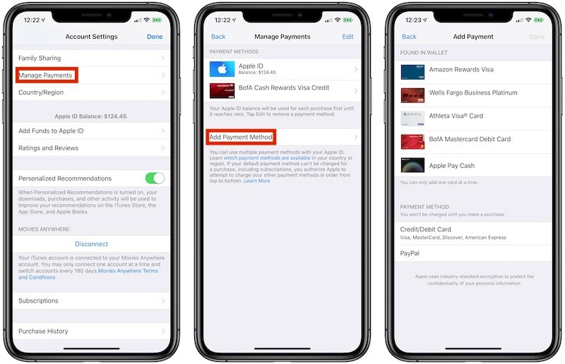 Application iphone icloud