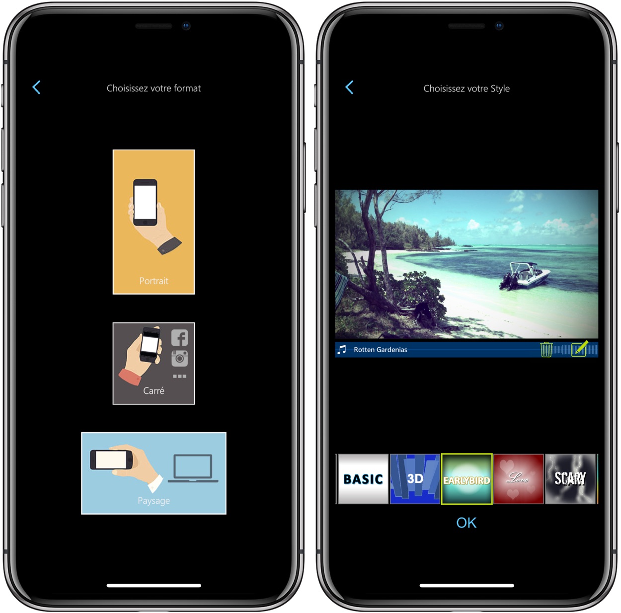 Application montage video iphone gratuit