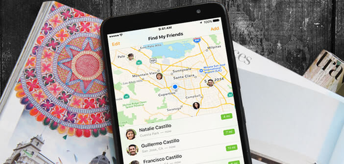 Application pour geolocalisation iphone