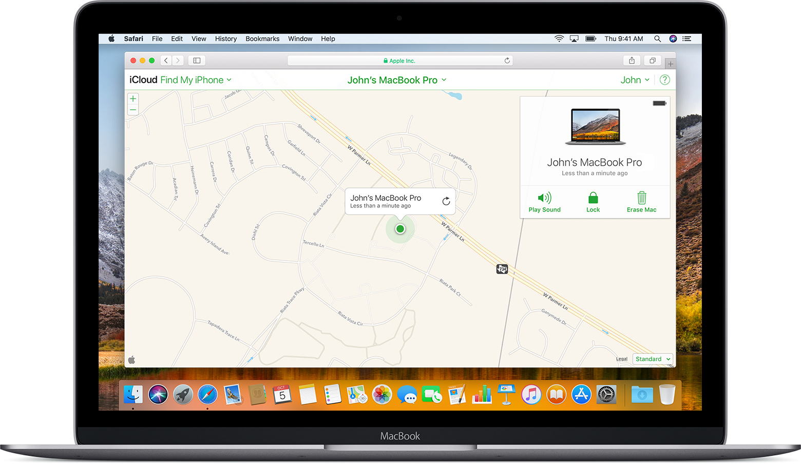 Application iphone sur mac