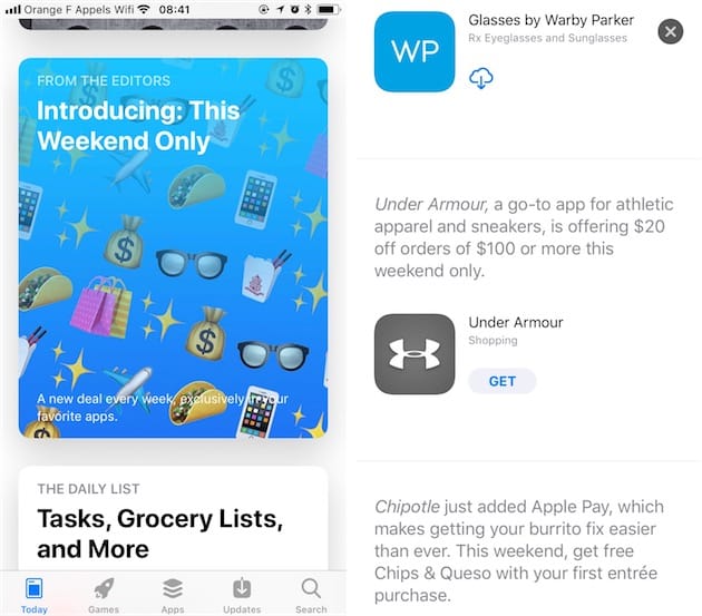 Apple store application gratuite iphone