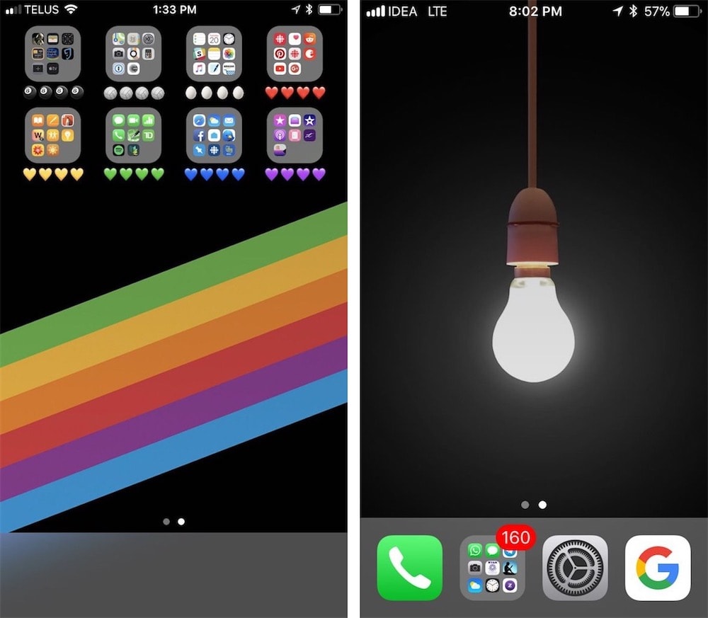 Organiser application iphone