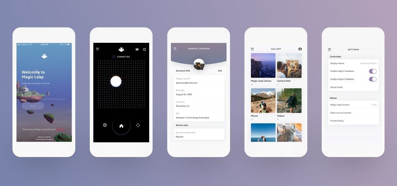 Magic application for iphone