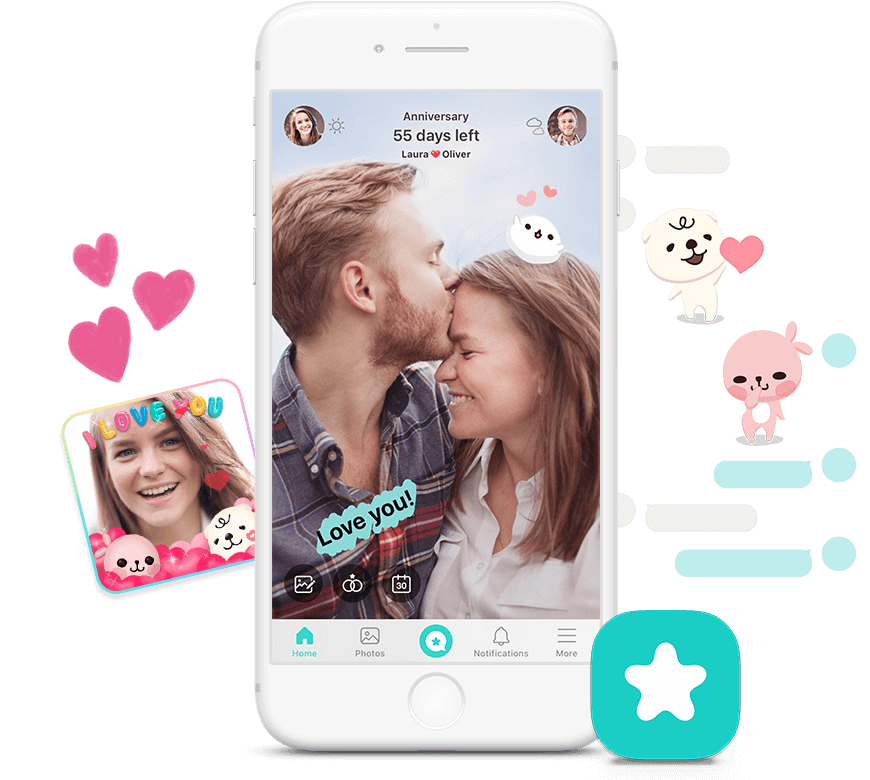 Application couple iphone