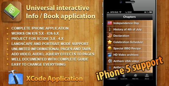 Application info iphone