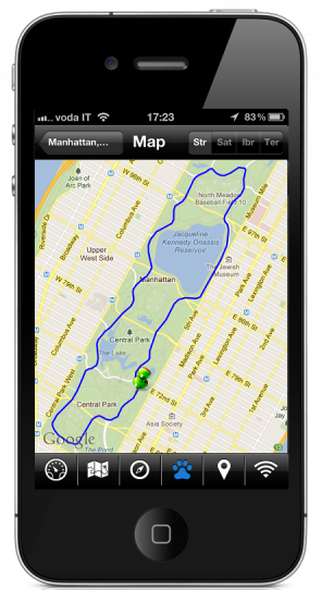 Application tracker iphone