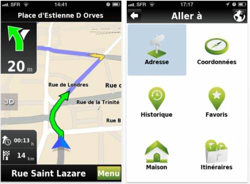 Meilleur application gps pour iphone
