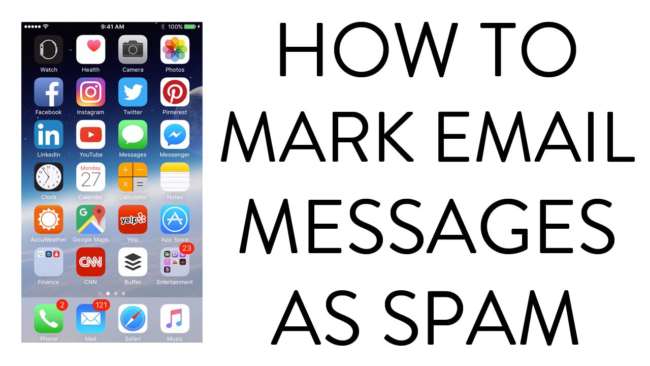 Application anti spam pour iphone