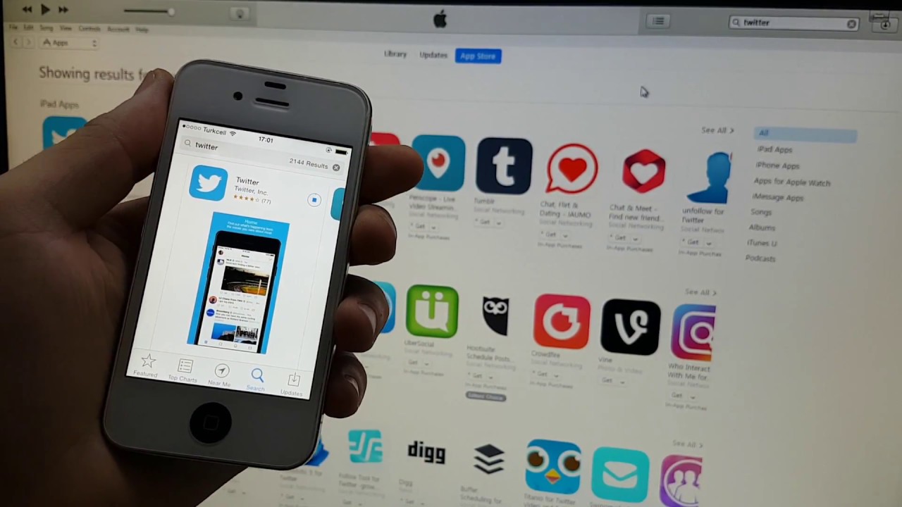 Iphone 4 comment telecharger application