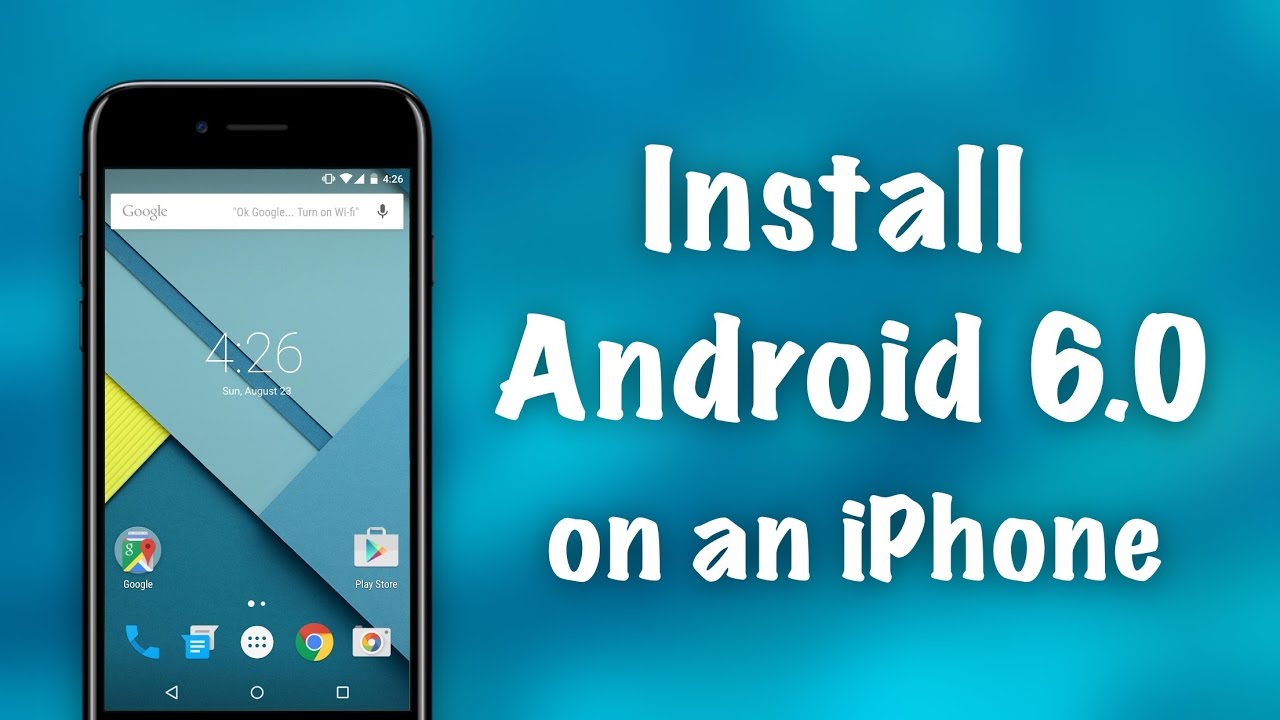 Avoir des application android sur iphone