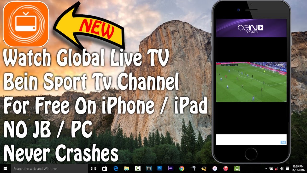 Application iphone bein sport gratuit