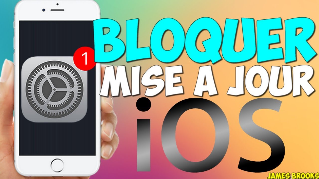 Mise a jour application bloqué iphone