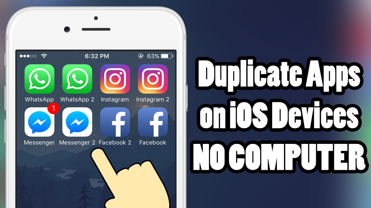 Dupliquer application iphone sans jailbreak