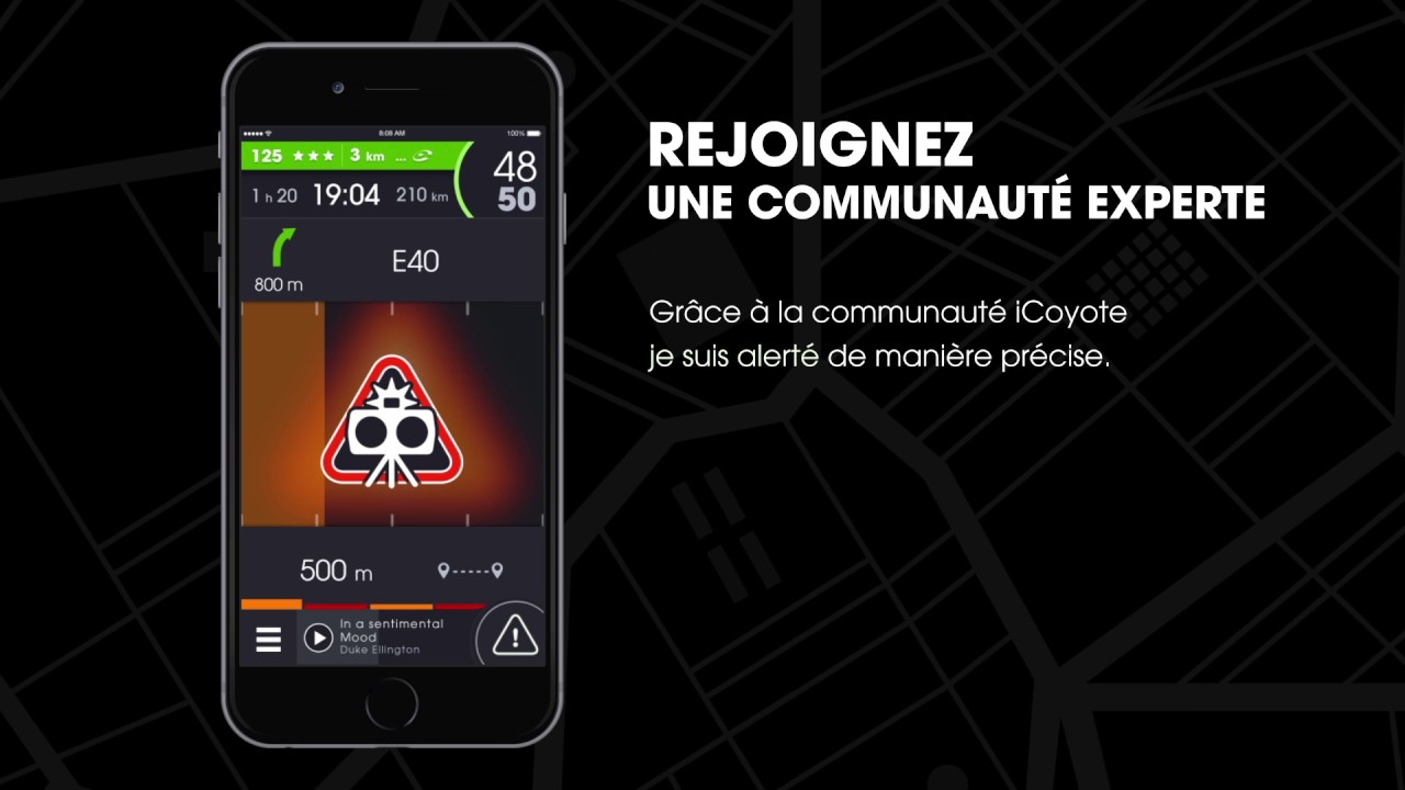 Application coyote iphone