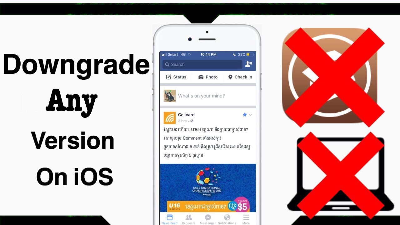 Comment downgrader une application iphone