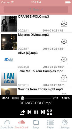 Application telecharger musique iphone