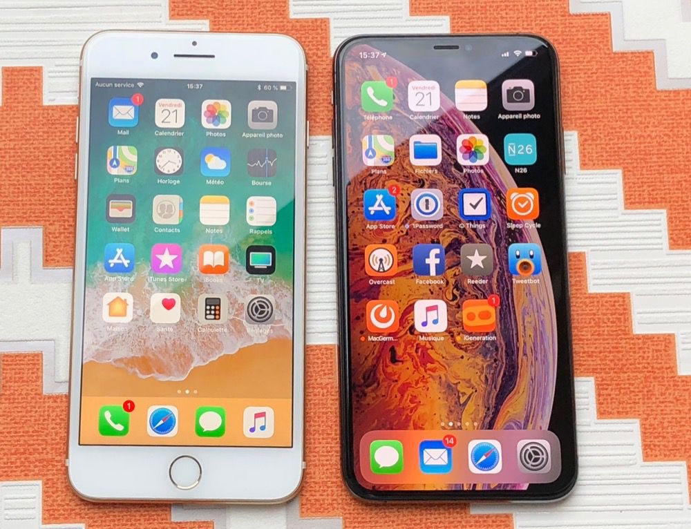 Voir la taille des application iphone