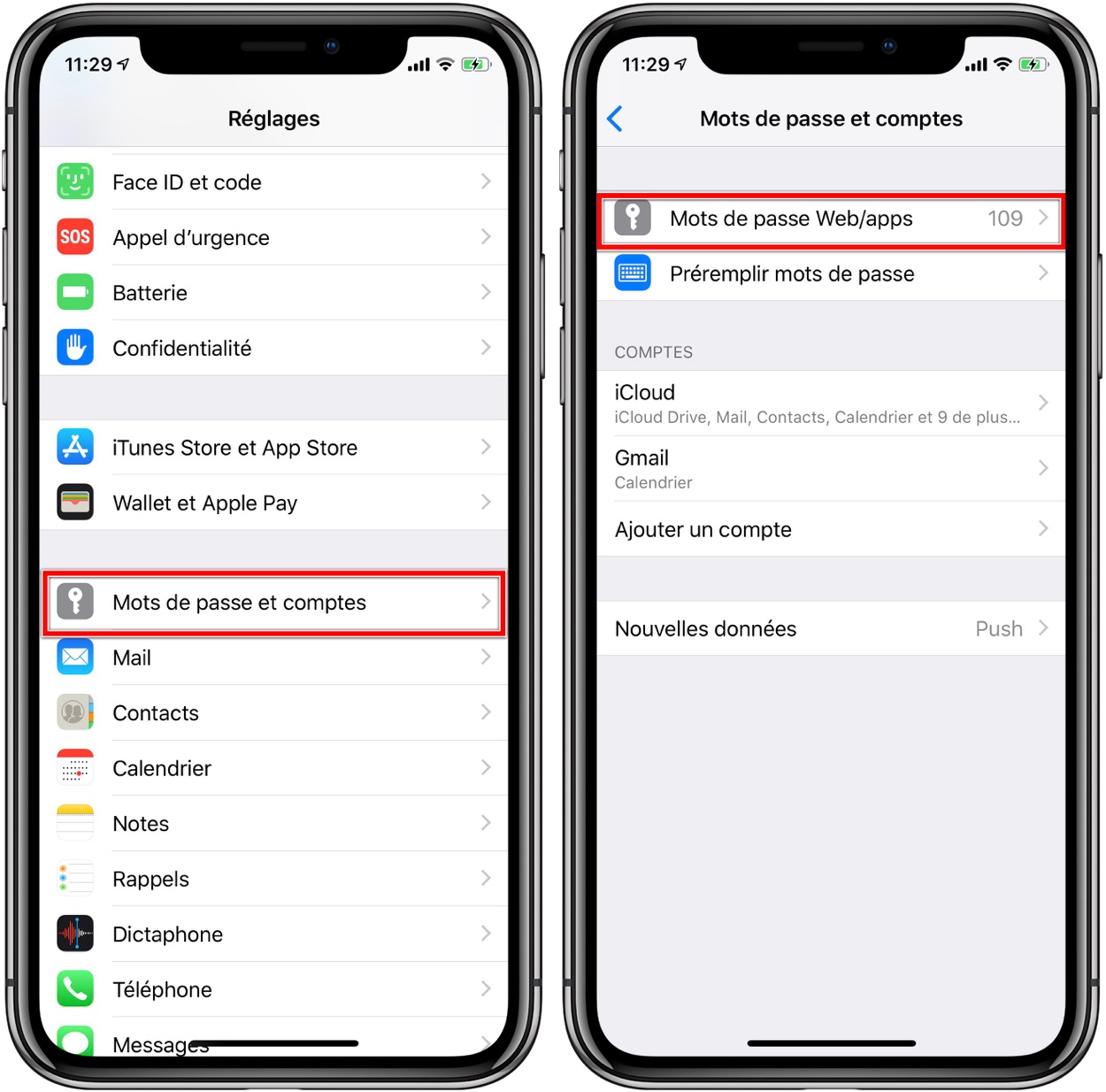 Comment mettre un mot de passe sur les application iphone
