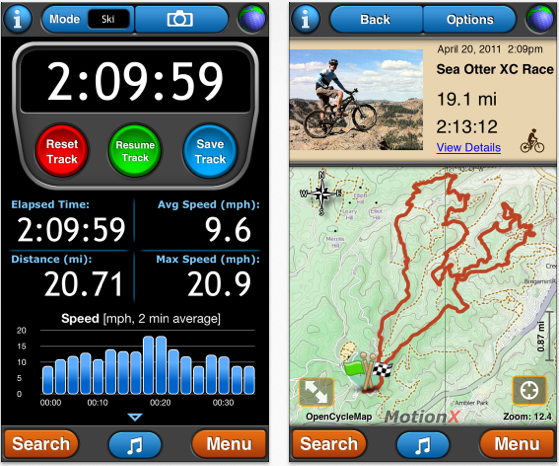 Application gps randonnée iphone