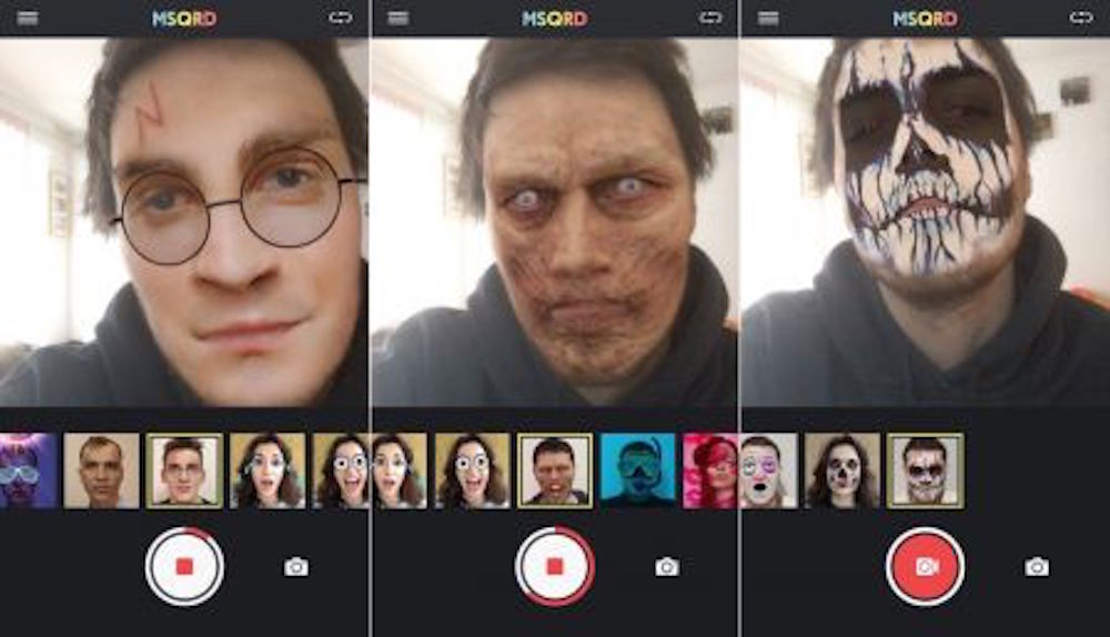 Application iphone modifier visage