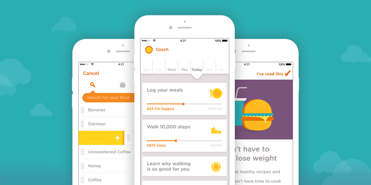 Application iphone maigrir