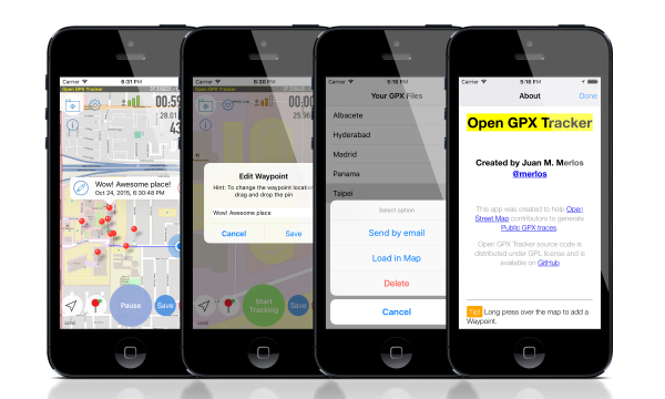 Application iphone tracker gps