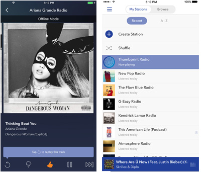 Application pour ecouter de la musique sans internet sur iphone