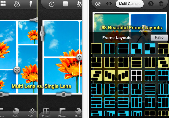 Application iphone photo montage