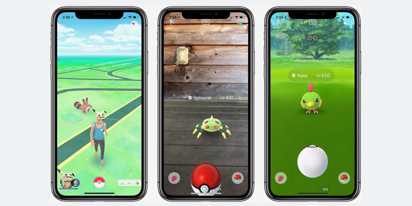 Application iphone pokemon go