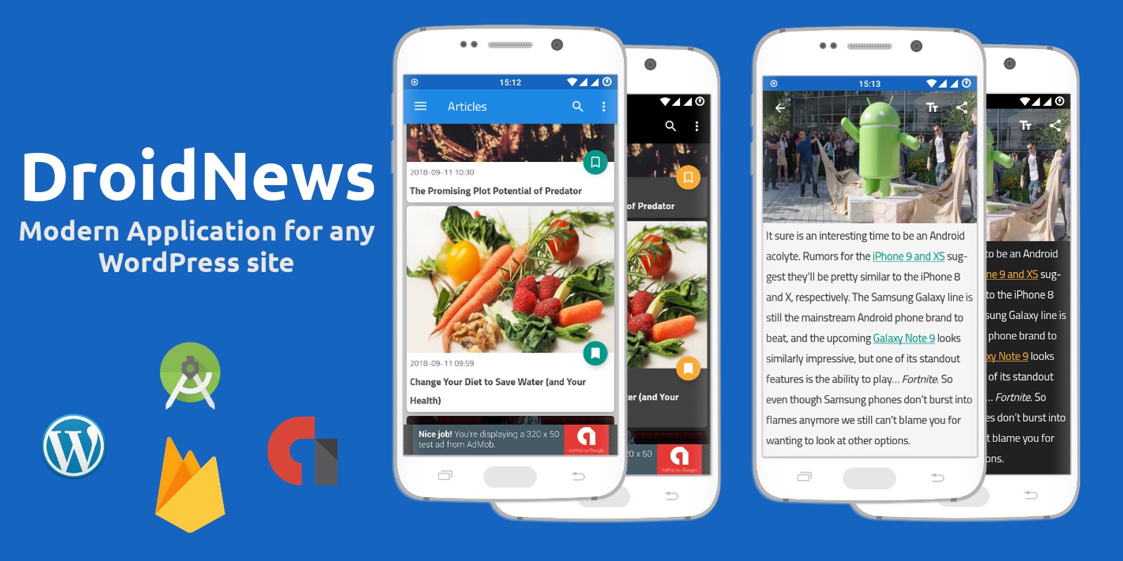 Application iphone site wordpress